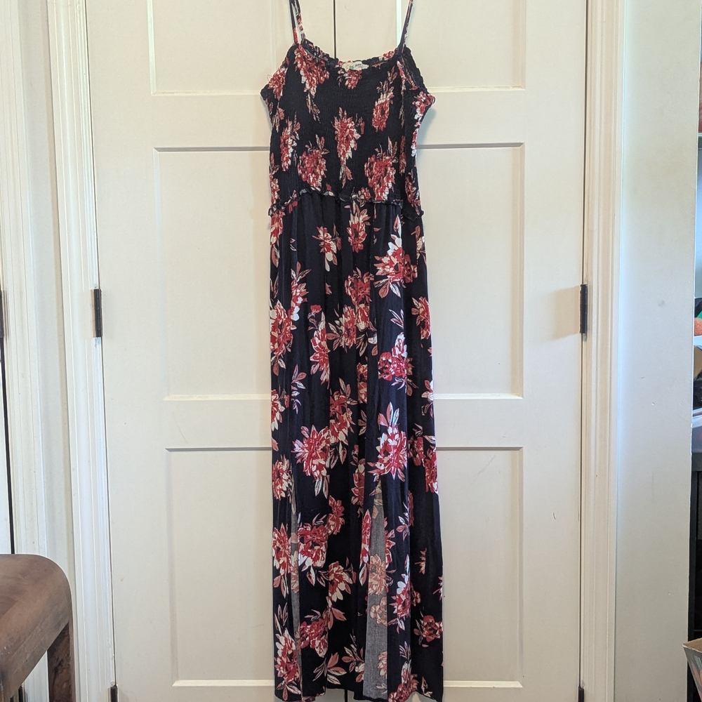 Pacific Vibes XXL Spaghetti Strap Sundress Beach womens maxi dress great used